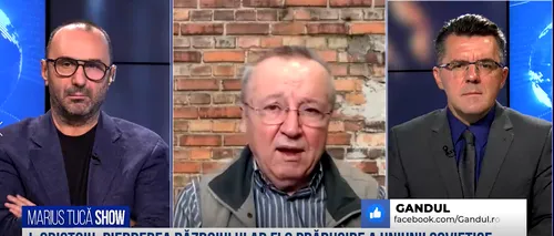 VIDEO | Ion Cristoiu: „Eu cred că s-a trecut la un alt nivel. Pierderea războiului ar fi o prăbușire a Uniunii Sovietice”