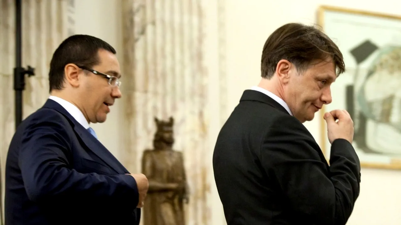 USL pe două voci. Antonescu ÎL CONTRAZICE pe Ponta: 