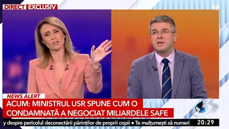 Scandal la Antena 3 CNN între Cătălina Porumbel și Irineu Darău: „Aberați. Vă dau în judecată”. De la ce a pornit conflictul