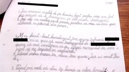 Notițele unui elev de 13 ani din Prahova: „Când intru în clasă îmi spune: «Iar ai venit, prostule?»”