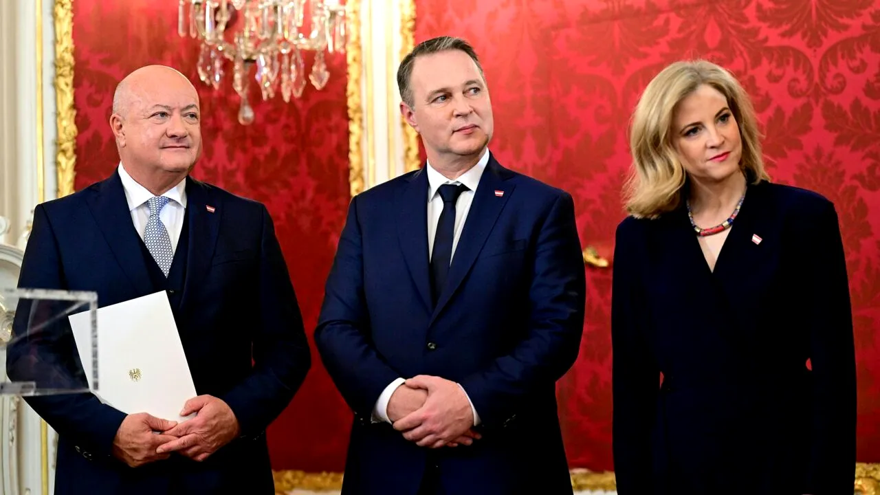 La CINCI luni după alegeri, Austria are un nou Guvern, condus de cancelarul Christian Stocker în fruntea unei coaliții de trei partide