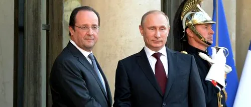 FranÃ§ois Hollande se întâlnește cu Vladimir Putin. Ce vor discuta cei doi lideri la Paris