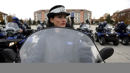 Intervenția a jandarmilor la Tribunalul Vrancea, pentru evacurea unor persoane care vociferau