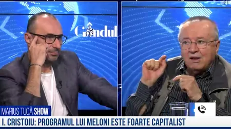 VIDEO Ion Cristoiu: „Votul din Italia a fost împotriva Ursulei von der Leyen. Programul Georgiei Meloni este foarte capitalist”