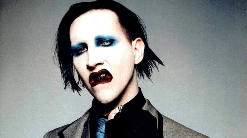 Cum arată Marilyn Manson fără machiaj. L-ai recunoaște dacă ar trece așa  pe lângă tine?