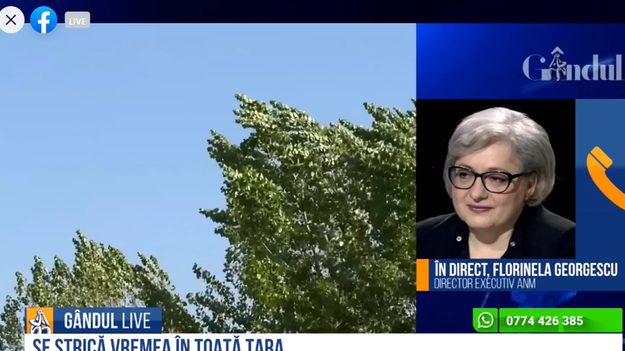 Gândul LIVE. Cea mai bună veste! Director ANM: „Nu este exclus să ne întoarcem la 30 de grade de săptămâna viitoare”