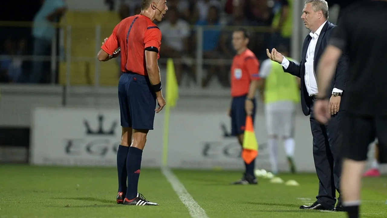 Marius Șumudică, atac la arbitri, după incredibila revenire a Astrei în meciul cu Alkmaar
