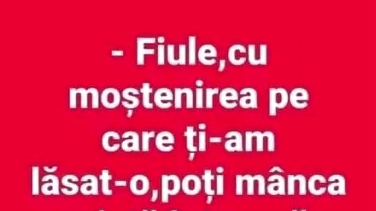 BANCUL ZILEI | Fiul și moștenirea