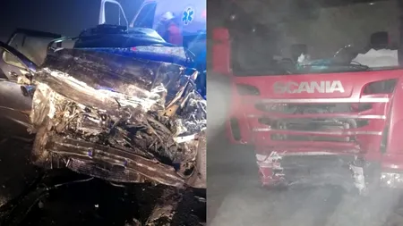 TRAGEDIE cumplită pe DN13. Trei tineri, cu vârste între 19 și 22 de ani, au MURIT într-un accident rutier în Brașov