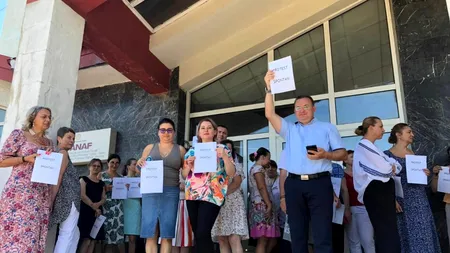 Sindicaliștii din administrațiile fiscale din țară continuă protestele spontane. Stadiul discuțiilor despre greva generală