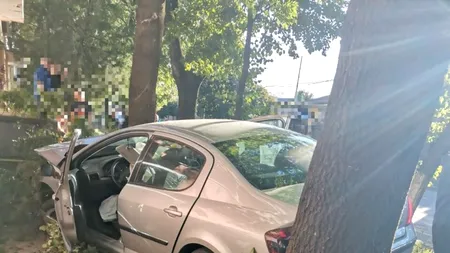 FOTO | Accident auto soldat cu cinci persoane rănite, în Giurgiu. Printre victime se află și o fetiță de 11 ani