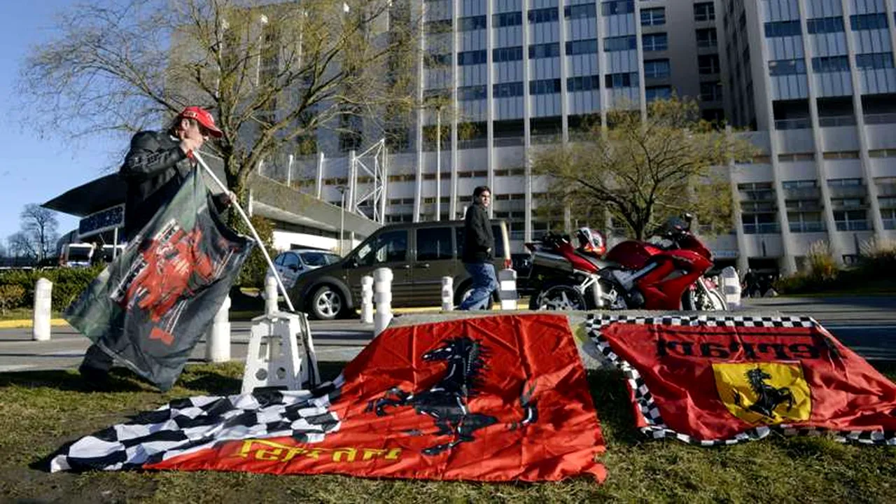 Fiul lui Schumacher, audiat de anchetatori, la spitalul din Grenoble 