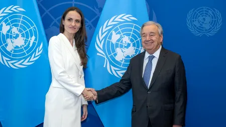 Oana Țoiu, ministrul Afacerilor Externe, s-a întâlnit cu António Guterres, secretarul general ONU: „Angajamentul nostru pentru consolidarea ordinii internaționale bazate pe reguli”