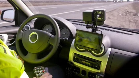 Un șofer a fost prins circulând cu 242 de kilometri la oră pe autostrada București-Constanța