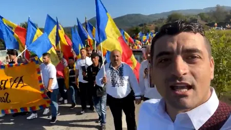 „Hoarda de AUR” de la Țebea. În umbra lui Avram Iancu, George Simion a uitat de socotelile politice de la București