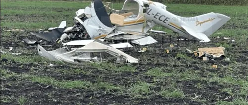 Accidentul aviatic din județul Suceava: O defecțiune tehnică, posibila cauză a prăbușirii avionului de mici dimensiuni (SURSE)