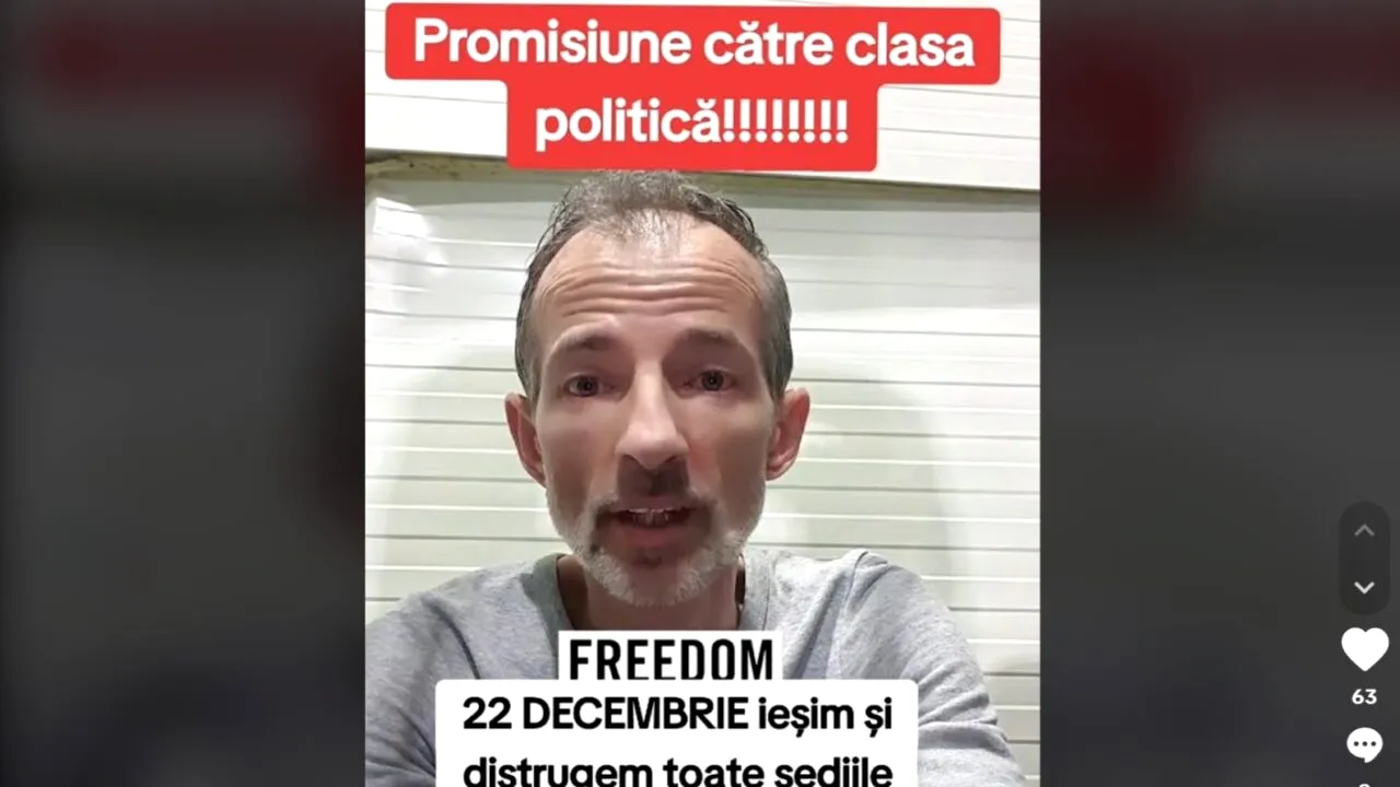 Val de apeluri pe TikTok la PROTESTE în 21-22 decembrie, când președintele Iohannis își termină mandatul