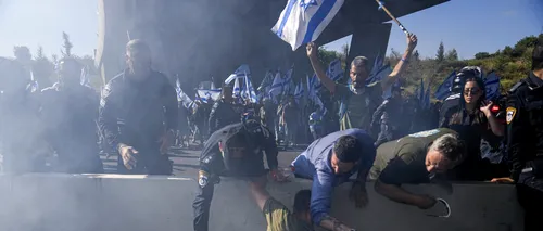 Reforma judiciară a lui Netanyahu scoate, din nou, oamenii în stradă. 66 de protestatari sunt arestați
