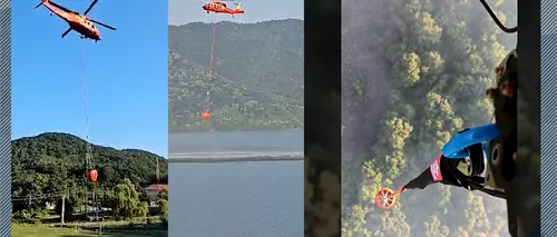 Incendiu DEVASTATOR într-o pădure din Mehedinți. Două avioane Spartan și sute de salvatori intervin în zona afectată / Focul arde de 7 zile