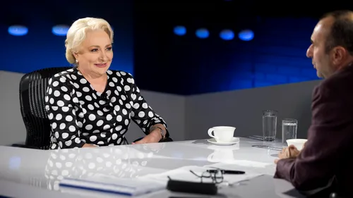 Viorica Dăncilă, la „Marius Tucă Show: Eu cred că moțiunea de cenzură nu va trece / Recunoaște problemele avute cu Dragnea: Aveam păreri divergente / Cred că voi candida la șefia partidului - VIDEO