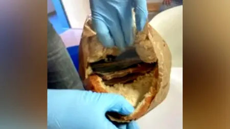 Un român a ASCUNS o mică avere în pâine. Cum l-au prins polițiștii germani