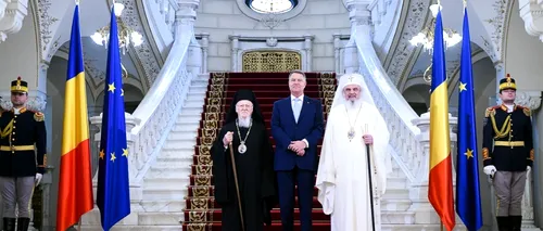 Președintele Klaus Iohannis NU PARTICIPĂ la sfințirea Catedralei Mântuirii Neamului. Patriarhii Bartolomeu și Daniel, primiți la Palatul Cotroceni