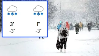 Meteorologii Accuweather au schimbat prognoza: Data exactă în care vin ninsorile în București