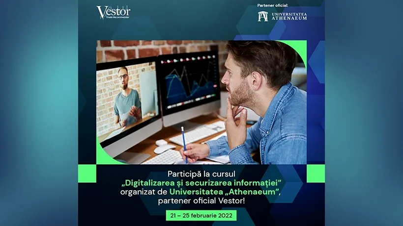 (P) Universitatea Athenaeum și Vestor, parteneriat pentru securitatea digitală