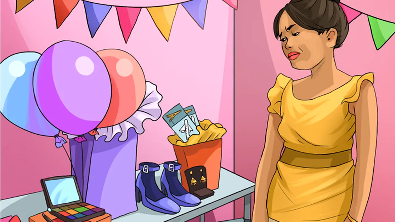 Test de logică de Revelion | De ce este supărată Mirela? Ce cadou primit nu îi place deloc?