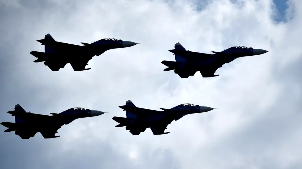 TENSIUNI. Mai multe avioane chineze de luptă au intrat în spațiul aerian al Taiwanului