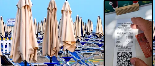 Câți euro a plătit un turist român pentru un șezlong, pe o plajă din Thasos. A crezut că nu vede bine!