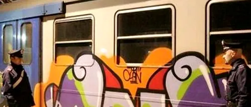 Panică într-un tren din Italia, după ce un român a atacat o pasageră cu un ciocan de spart geamul