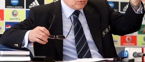Mircea Sandu: Până pe 23 iunie sunt președintele FRF, nu mi-am dat demisia, nu am fost demis