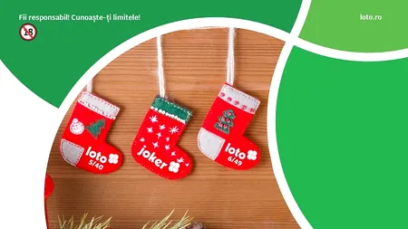 Loteria Română a suplimentat fondul de câștiguri pentru Tragerile Speciale Loto de Moș Nicolae, din 3 decembrie. Vezi numerele câștigătoare!