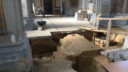 Descoperire macabră sub Catedrala din Iași: ''Era într-o poziție nefirească''