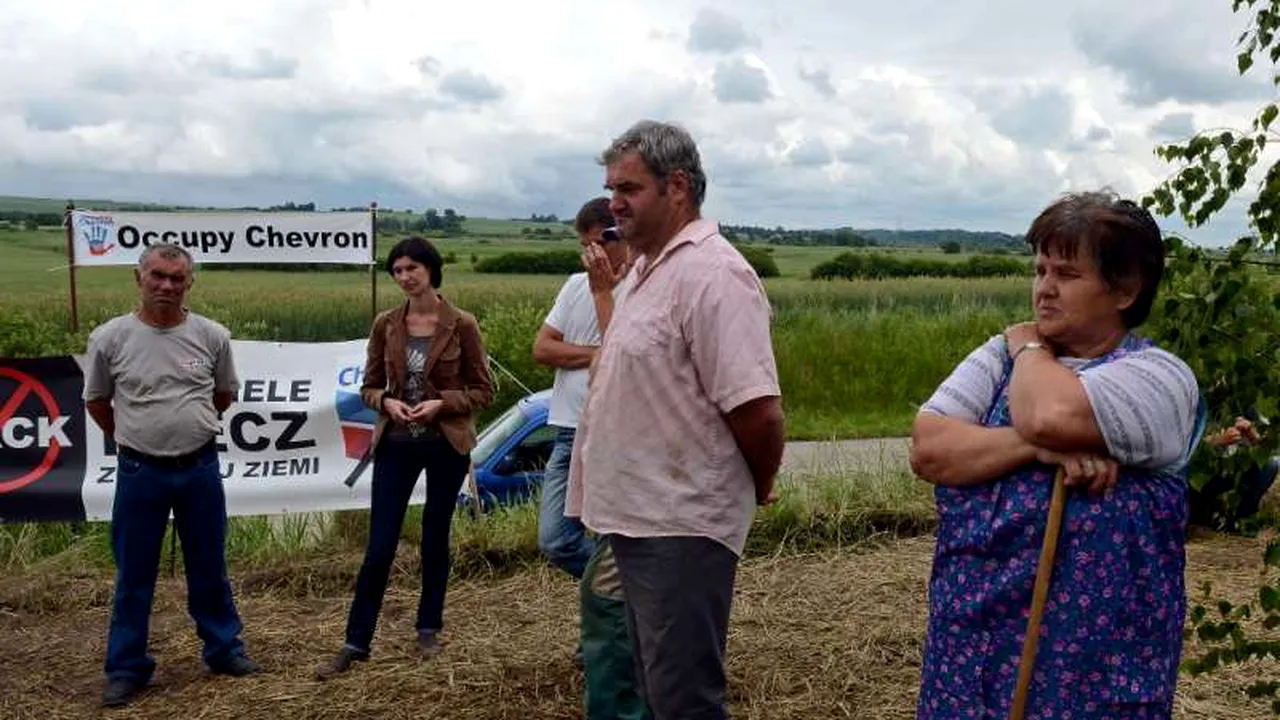 Problemele de MEDIU cu care s-a confruntat Chevron în lume. În Polonia, compania i-a dat în judecată pe locuitorii care nu i-au permis accesul pe terenul concesionat