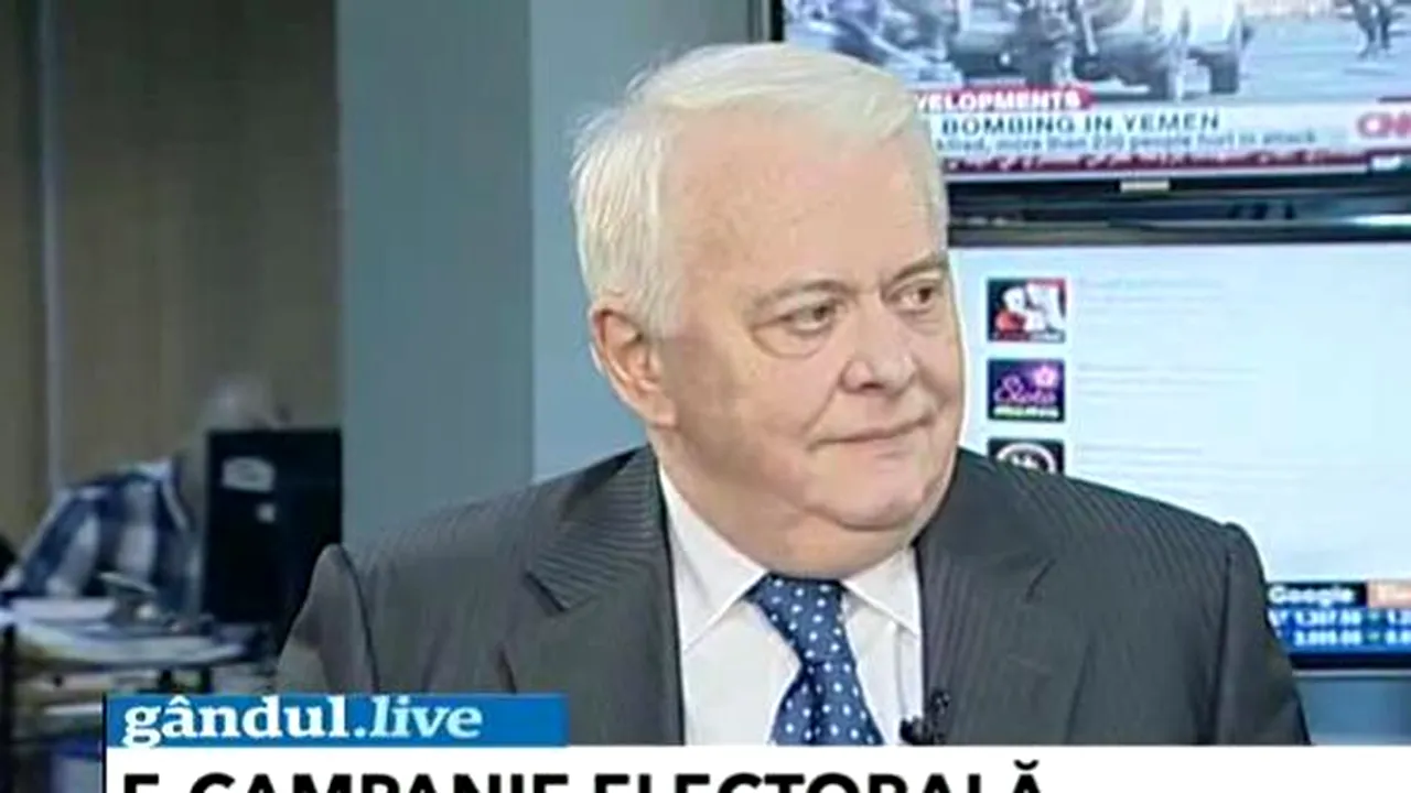 Hrebenciuc la Gândul LIVE: În campania lui Geoană am avut cinci-șase postaci angajați la sediul din Kiseleff