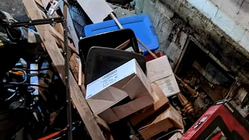 Descoperirea surprinzătoare făcută de o familie din SUA, după ce podeaua garajului s-a prăbușit în timpul nopții
