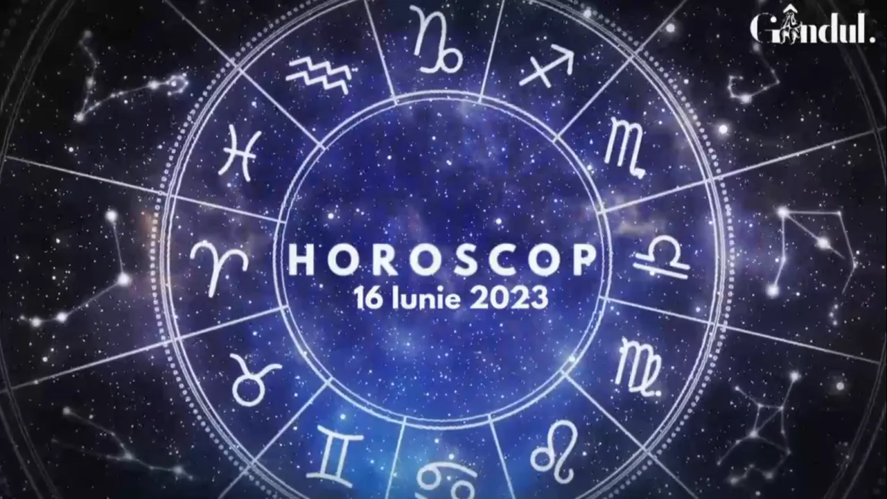 VIDEO | Horoscop zilnic vineri, 16 iunie 2023. Un început de weekend energic, pentru anumiți nativi