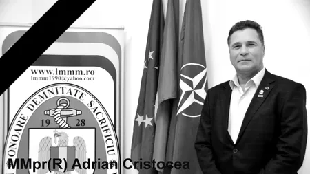 Adrian Cristocea, scafandru militar și Veteran în Teatrele de Operații a MURIT la 55 de ani