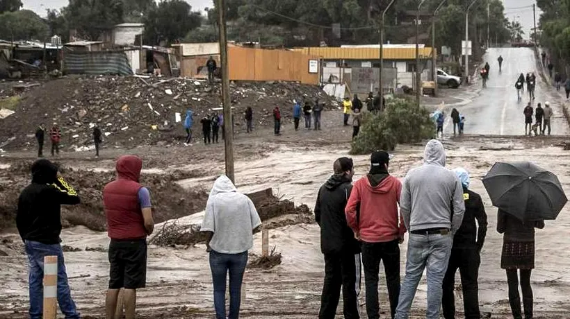 Statul Chile, afectat de cele mai abundente ploi din ultimele opt decenii. Șapte persoane au murit și multe altele au fost date dispărute