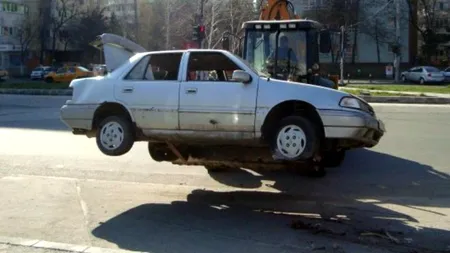 LEGE. Mașinile abandonate vor putea fi ridicate mai rapid de pe drumurile publice