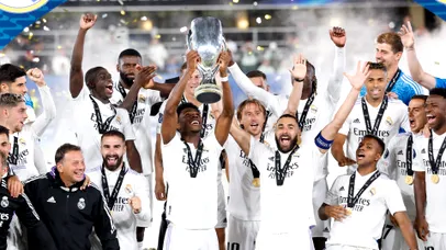 Real Madrid a câştigat Supercupa Europei pentru a cincea oară! Cine a marcat pentru echipa lui Carlo Ancelotti