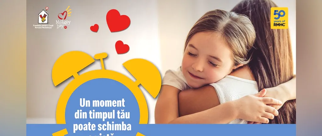 McHappy Day: peste 1,56 milioane de lei strânși pentru a sprijini familiile copiilor spitalizați (P)