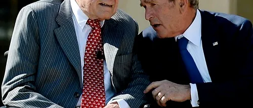 Fostul președinte american George H. W. Bush, spitalizat
