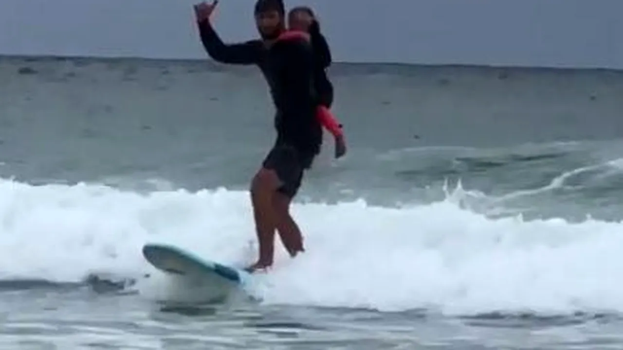 Actorul declarat cel mai bun tătic de la Hollywood. Fotografiile din vacanță care au cucerit toate inimile