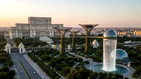 Controversatul proiect de reamenajare a Parcului Izvor, o copie kitsch a Grădinilor din Singapore, este DESFIINȚAT de arhitecți