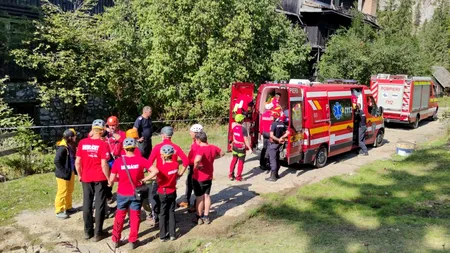 Bărbat lovit de o stâncă în Cheile Bicazului. Un elicopter SMURD a intervenit de urgență