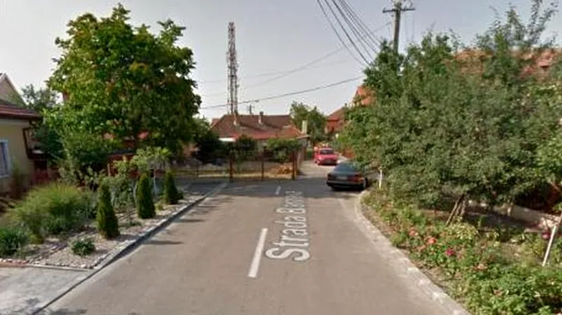 O stradă din Timișoara se termină fix într-o casă