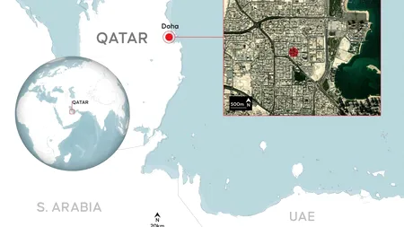 Ce nu s-a văzut în timpul atacului din Doha: SPAIMA populației surprinse de bombardament